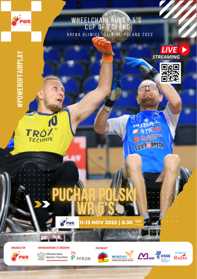 Plakat Pucharu Polski WR 5's 2022